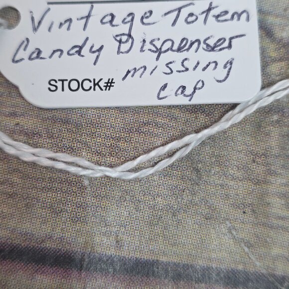 Vintage Totem Candy Dispenser "Mr. Ugly" Vampire RARE HTF - Picture 9 of 10